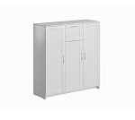 БРИМНЭС / СИРИУС тумба ИКЕА / IKEA 3 двери и 1 ящик 117х123 белая | изображение 3