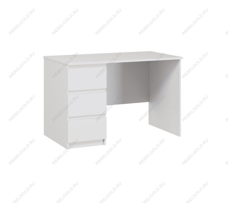 КАСТОР (KULLEN) стол письменный ИКЕА / IKEA 3 ящика 116х65 белый | изображение 4