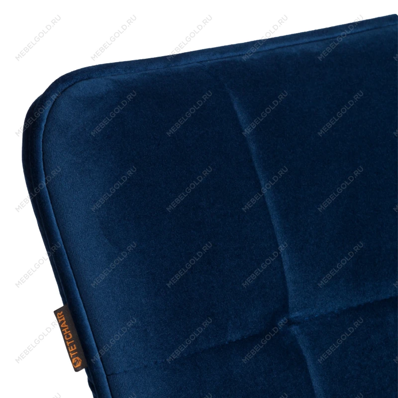 Стул обеденный Bari (2 шт. в упаковке), LT, велюр, Blue (синий), 41х55х89 см | изображение 8