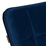Стул обеденный Bari (2 шт. в упаковке), LT, велюр, Blue (синий), 41х55х89 см | изображение 8