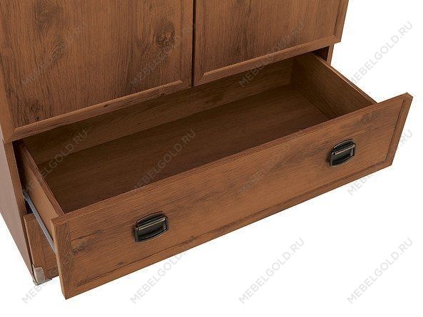 Шкаф со штангой Индиана JSZF2D2S дуб саттер | изображение 3