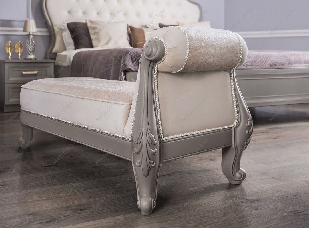 Оттоманка Мокко с одним подлокотниками серый камень | изображение 7