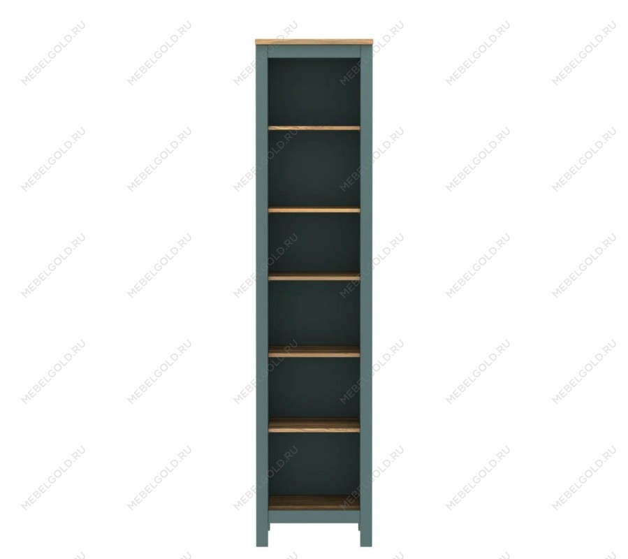 САГА стеллаж 50 темно-бирюзовый/ясень | изображение 1