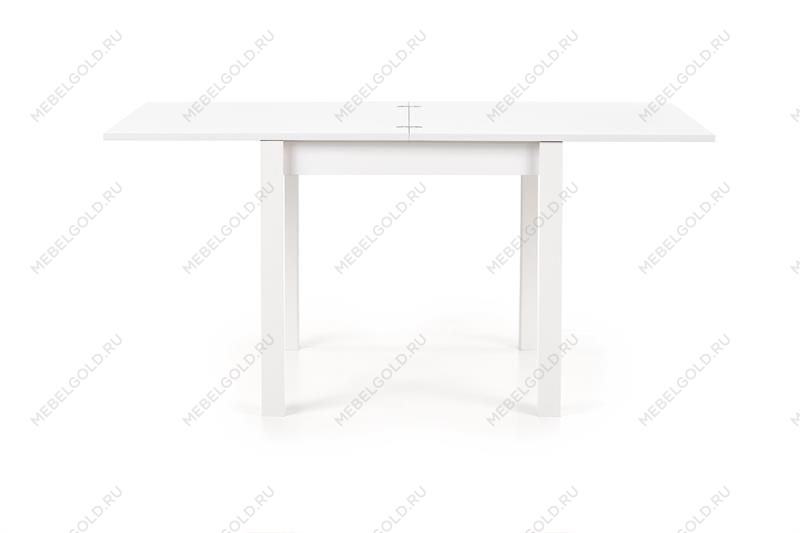 Стол обеденный Halmar GRACJAN раскладной (белый) 80-160/80/76 | изображение 4