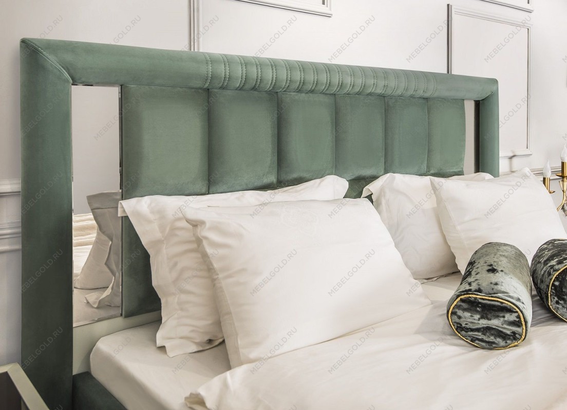 Кровать Замира 180x200 см оливковый | изображение 5