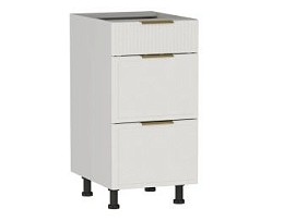 Стол с ящиками СЯ-40 (140/284), Берта (400*528*820) Экокожа Белый, 25321