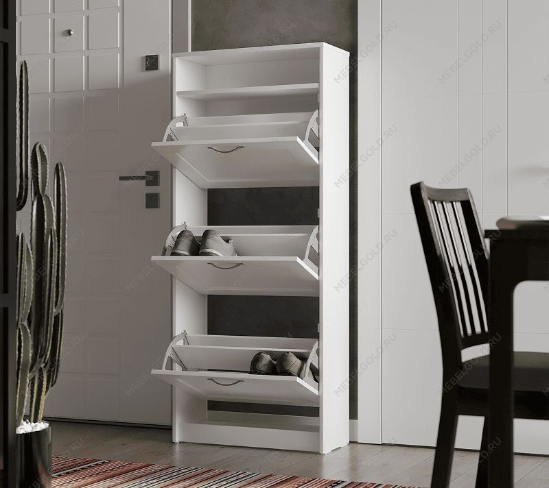 БРИМНЭС / СИРИУС тумба ИКЕА / IKEA для обуви 60х143 белая | изображение 5