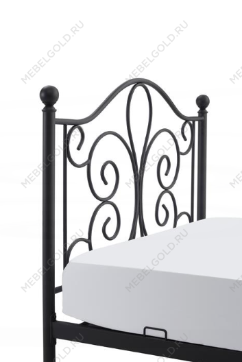 Кровать HALMAR PANAMA (черный) 120/200 | изображение 2