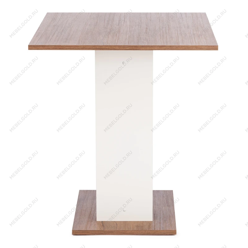 Стол обеденный TIBI L нераздвижной, ЛДСП (18 мм), 68,6 х 110 х 75 см, Дуб Канзас/Пепел | изображение 1