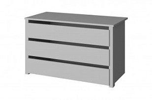 Комплект ящиков Валенсия 3S серый