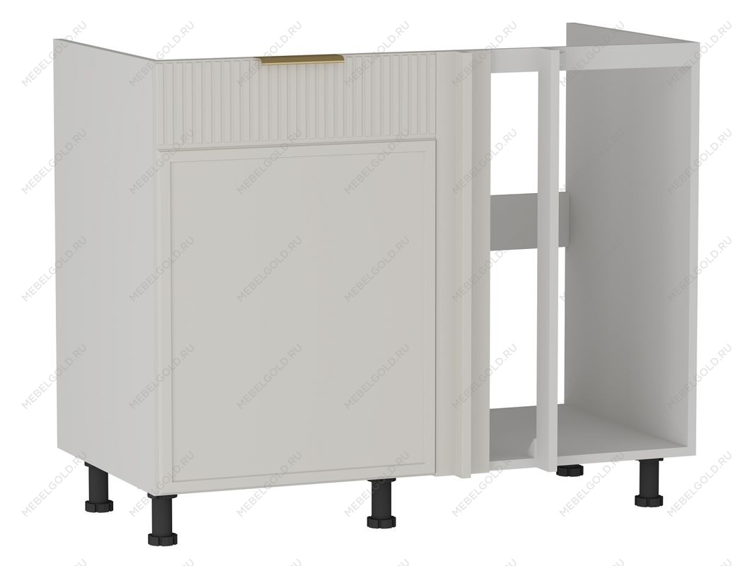 Стол под мойку угловой СМУ-110, Берта (1000*554*820) Светлый Мокко, 22922