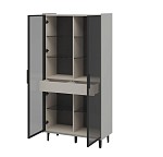 Шкаф комбинированный Модена Лунный камень МН-048-22 | изображение 1