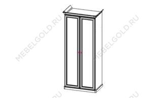 Шкаф Патрисия 2-дверный без зеркал караваджо глянец | изображение 1