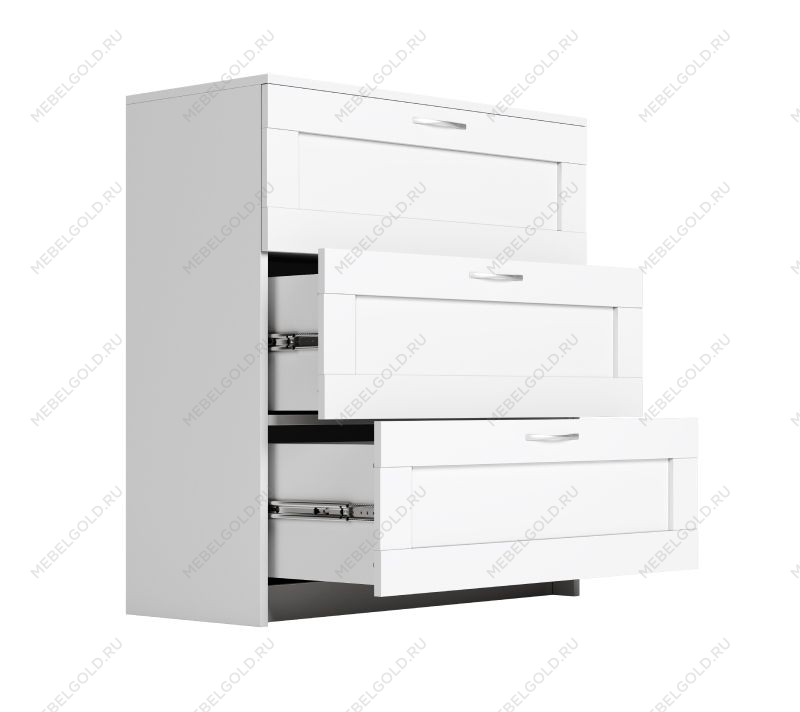 BRIMNES / СИРИУС комод ИКЕА / IKEA 3 ящика белый | изображение 3