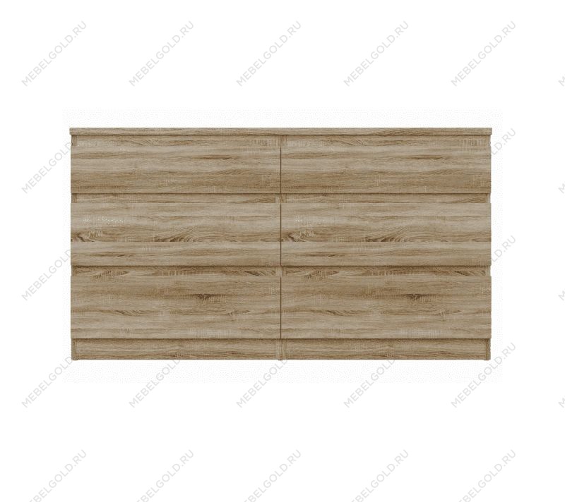 КАСТОР (KULLEN) комод ИКЕА / IKEA 6 ящиков сонома | изображение 1