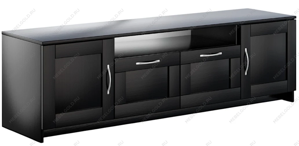 БРИМНЭС / СИРИУС тумба ИКЕА / IKEA 2 двери и 2 ящика 156х47 Дуб Венге