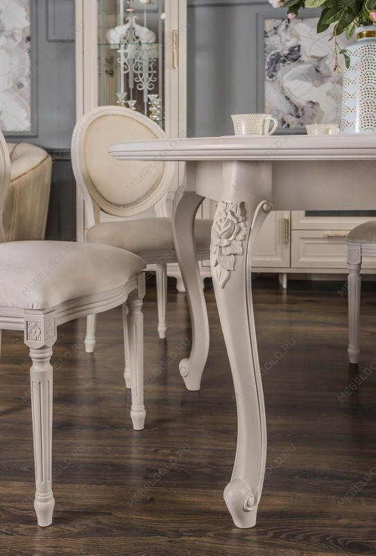 Стол Мокко круглый бежевый | изображение 5