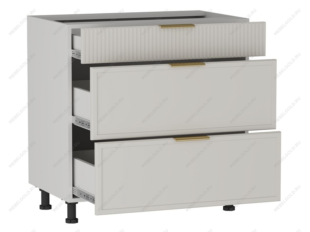 Стол с ящиками СЯ-80 (140/284), Берта (800*528*820) Светлый Мокко, 22928 | изображение 1