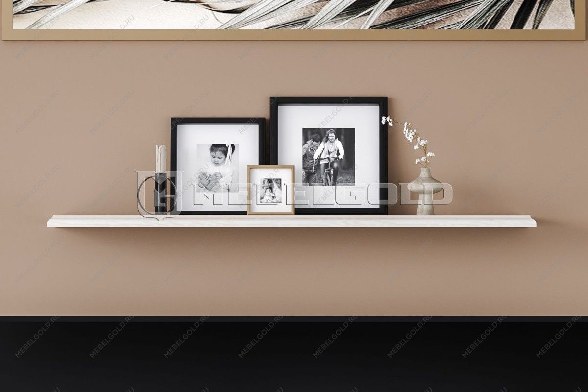 Полка Стилиус POL100 (Лиственница сибирская) - Выставка Лобня | изображение 1