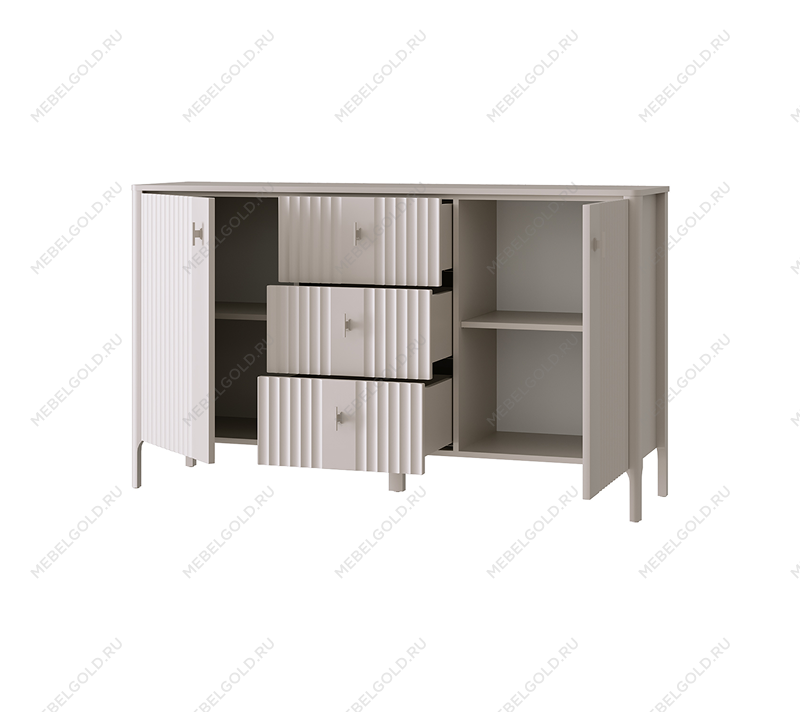 Тумба-комод Далия KOM2D3S персидский жемчуг | изображение 2