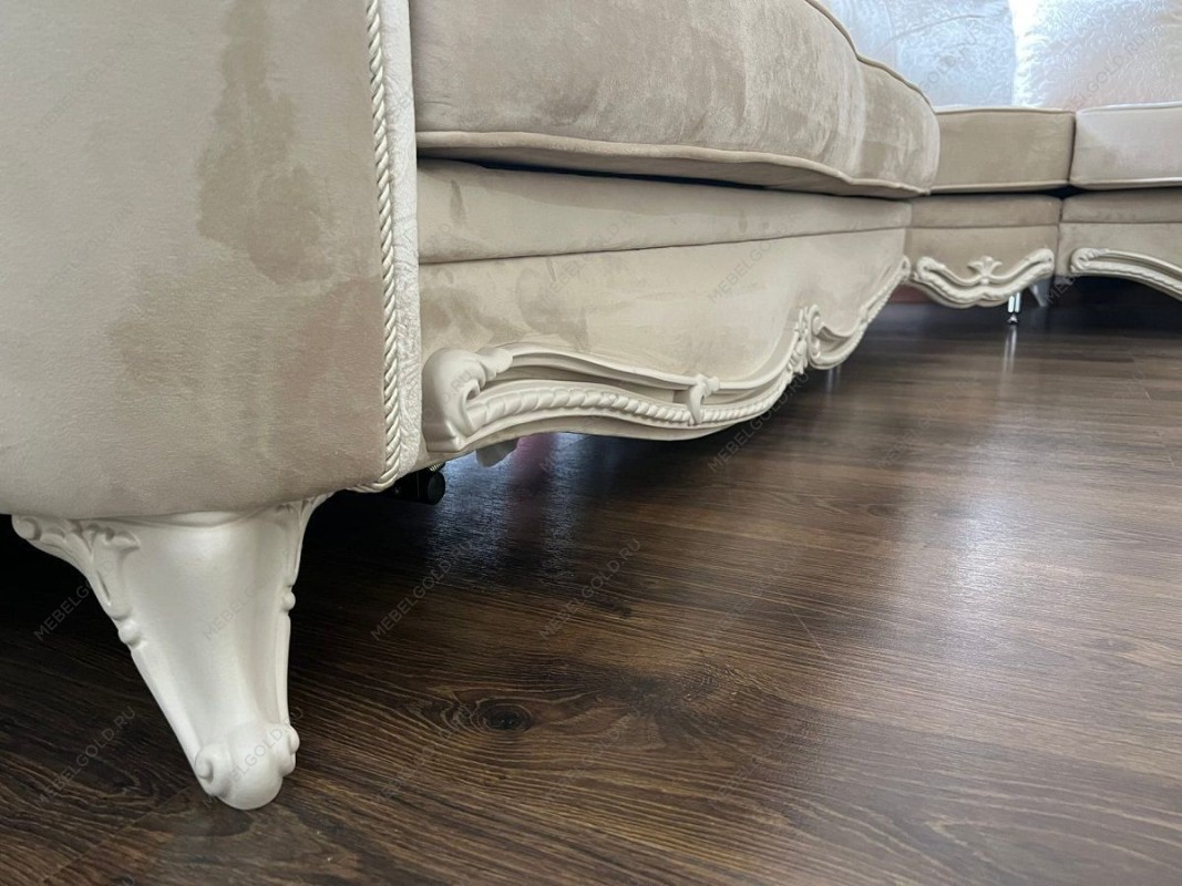 Диван Мокко угловой 3-у-1 бежевый | изображение 3