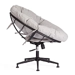 Кресло CLOUDE, рогожка/металл, 97х98х90-96см, серо-бежевый, 3M 16/2 | изображение 2