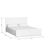 Кровать Мальта LOZ160x200 | изображение 1