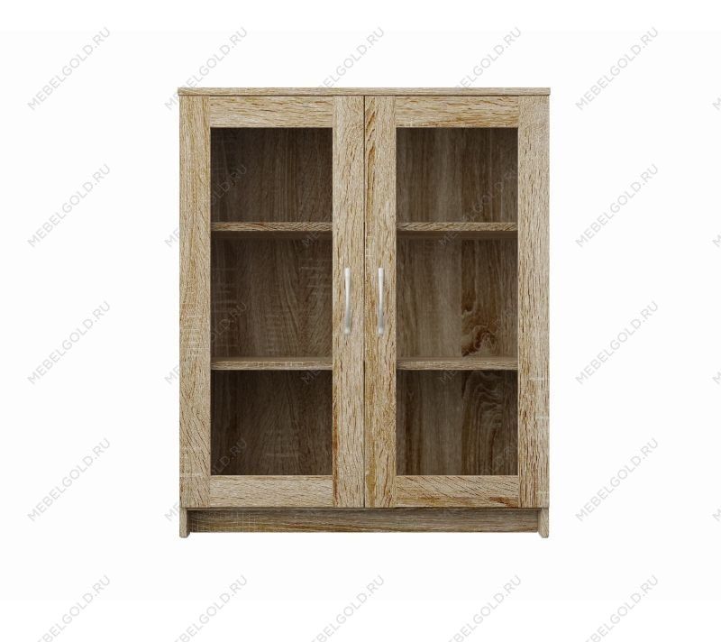 БРИМНЭС / СИРИУС тумба ИКЕА / IKEA 2 двери со стеклом 78х95 сонома | изображение 1