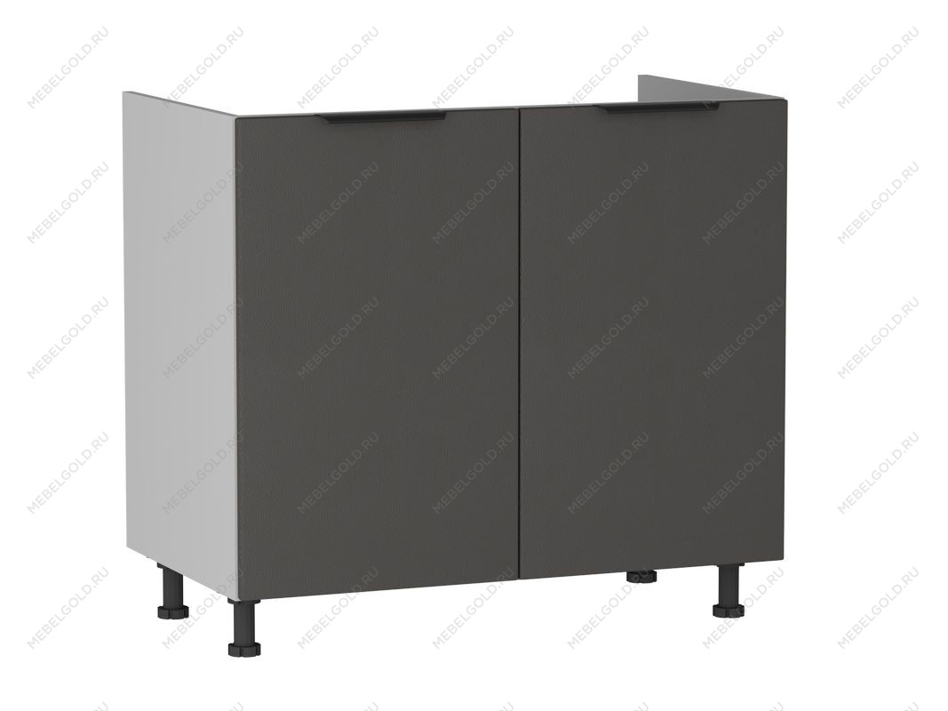 Стол под мойку СМ-90, Ватель (900*520*820) Экокожа Серый, 23312