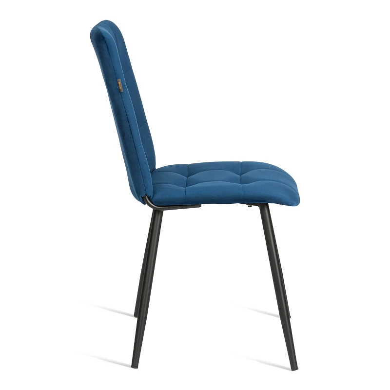 Стул обеденный Asti, велюр, 47х54х86, Blue (синий) | изображение 1