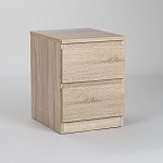 МАЛЬТА тумба ИКЕА / IKEA 2 ящика 40х54 сонома | изображение 1