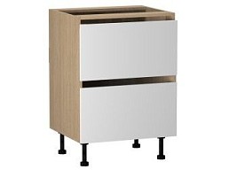 Дуб Палермо/Белый матовый