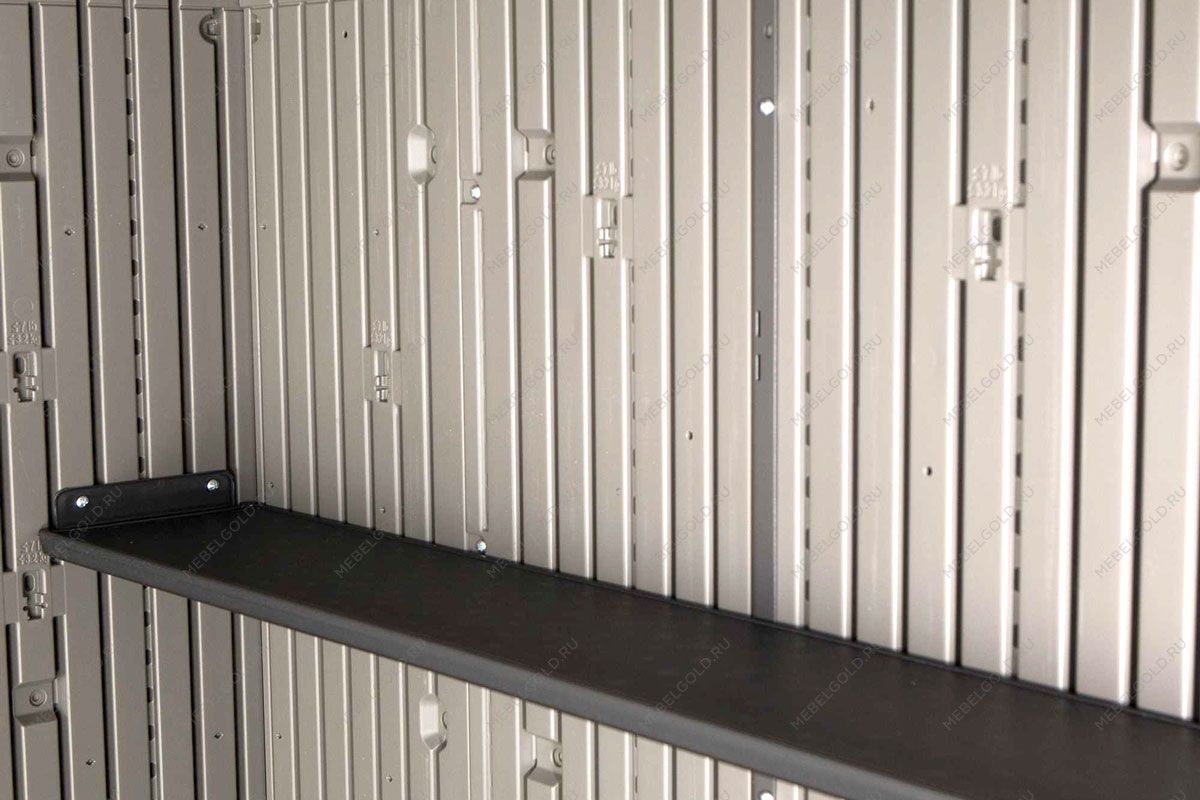 Сарай пластиковый WoodLook 15*8 DD | изображение 8