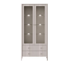 Витрина с подсветкой Далия REG2W2S персидский жемчуг