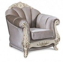Кресло Марселла крем глянец