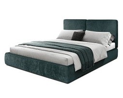 Кровать Natura 1.6 м, с подъемным механизмом Шенилл (Monblan) 531, НТКР-1[3]