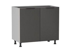 Стол С-90, Ватель (900*523*820) Экокожа Серый, 23308