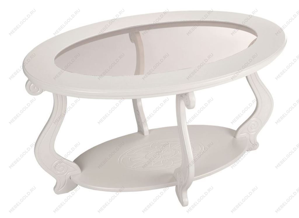 Стол журнальный Виват С (молочный дуб)