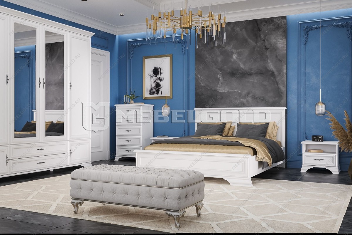 Комод Кентаки KOM5S белый | изображение 3