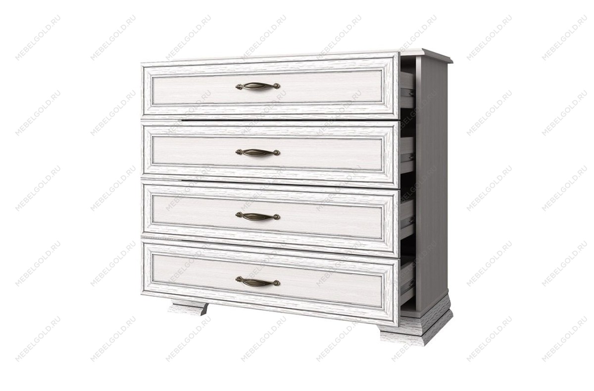 Комод Тиффани 4S вудлайн кремовый | изображение 1