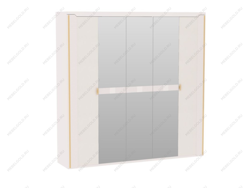 Шкаф 5 дверный NEO, Сиде (2312*523*2304) Белый, 12937