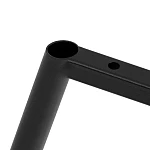 Стул обеденный La Rousse (2 шт. в упаковке), NEW, велюр, серый/чёрный, 29, 45х55х93 см | изображение 12