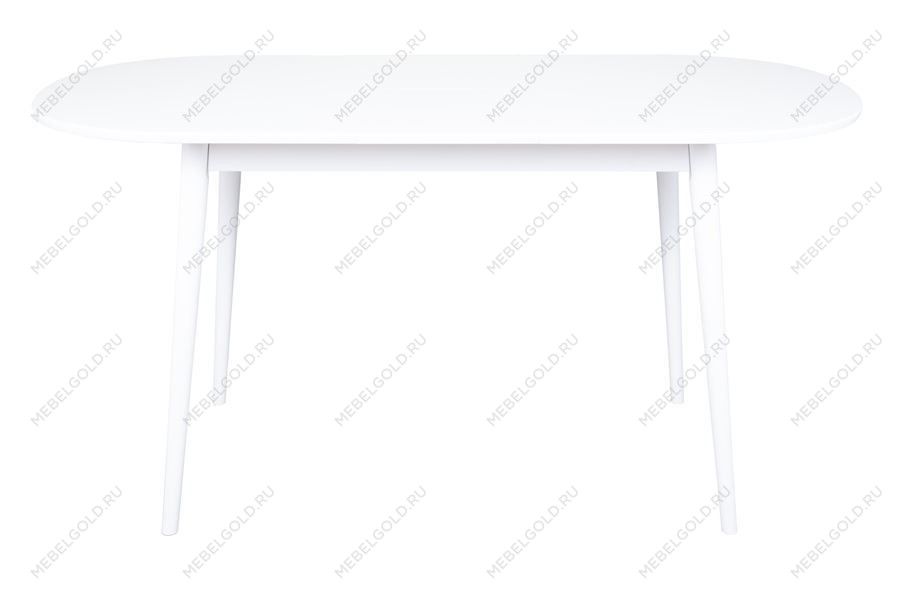 Стол овальный Алиса-1200 (белый/белый) раздвижной | изображение 4