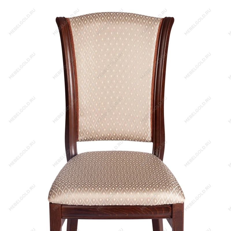 Стул VERSAL мягкое сидение, бук, 51х48х106 см, Tobacco, жаккард коричневый | изображение 5