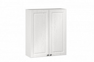 Шкаф кухонный 800 высокий Мокка (Белый/Дуб фактурный белый)
