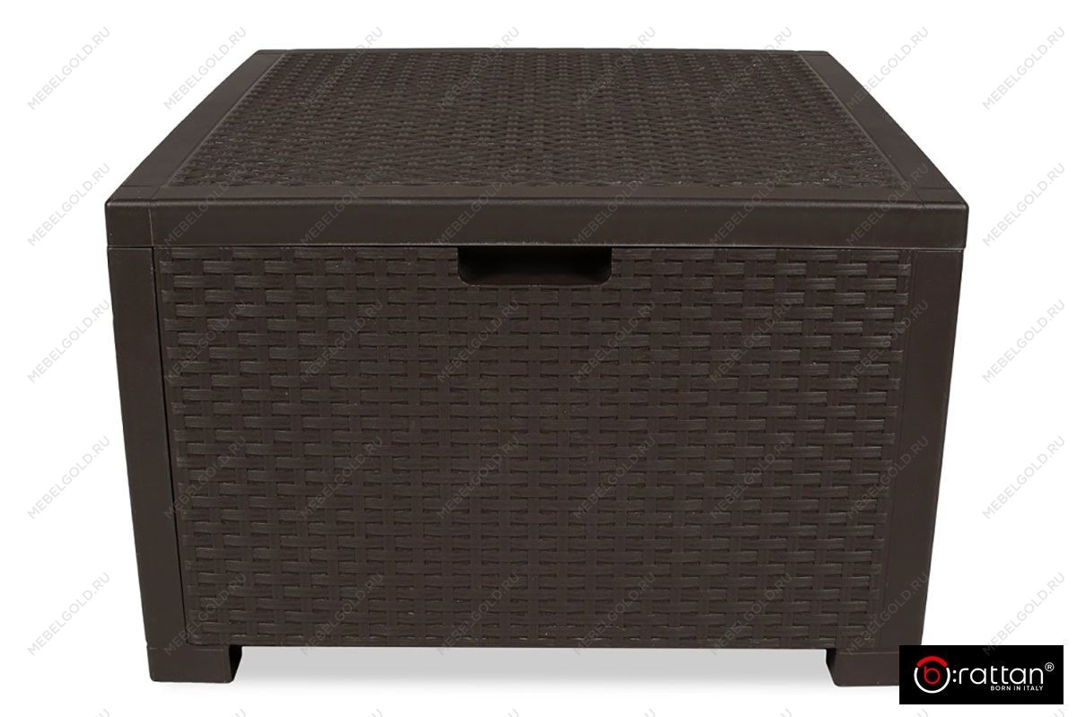 Ящик для подушек для мебели коричневый | изображение 1