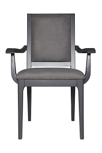 Стул с подлокотниками Сохо, графит
