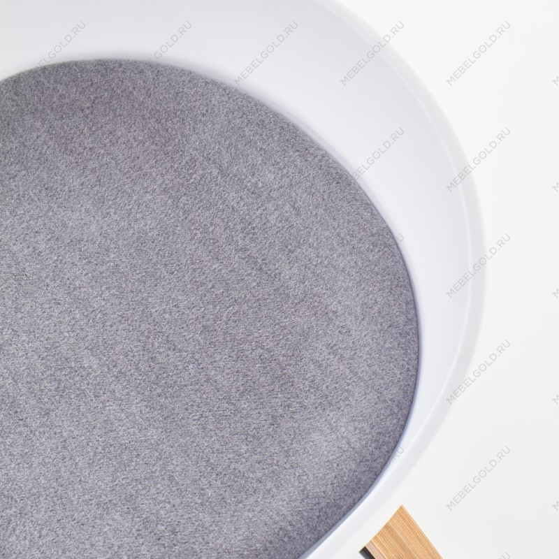 Барный стул Halmar H-86 (белый/серый) | изображение 3