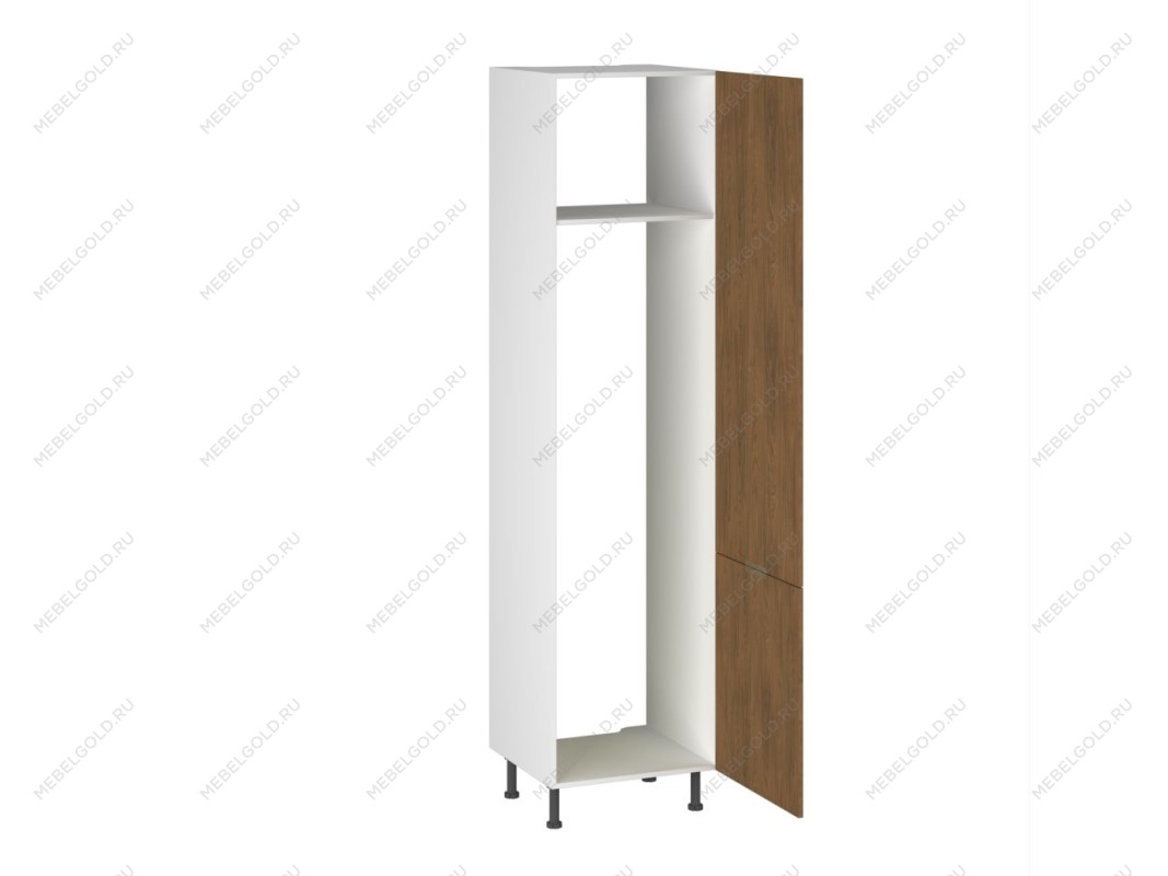 Шкаф-пенал 960 ПХ-60, Фьюжн (600*566*2456) Дуб Каселла коричневый, 27190 | изображение 1