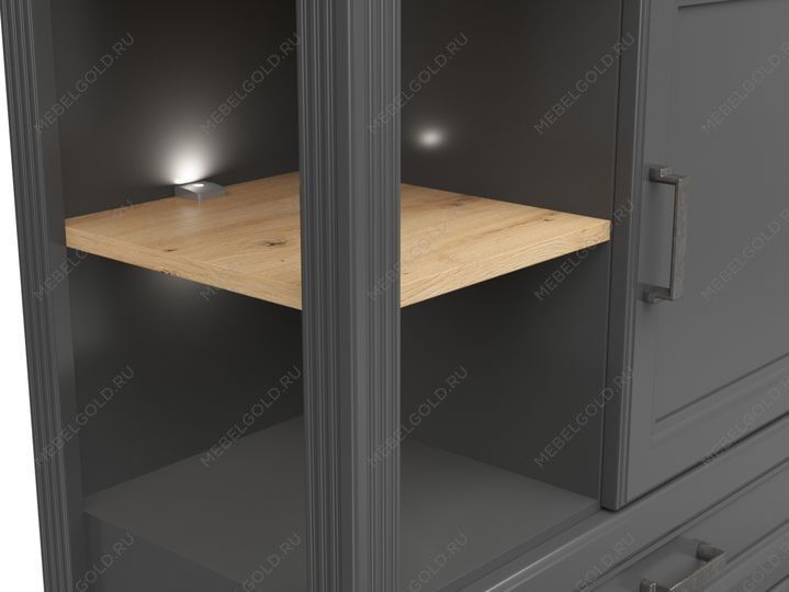 Шкаф Жасмин REG3D1S с подсветкой | изображение 3